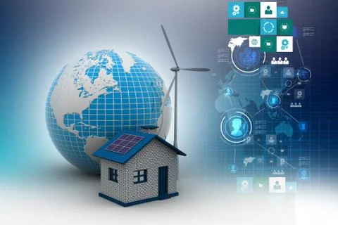 Real estate concept Stock Illustration