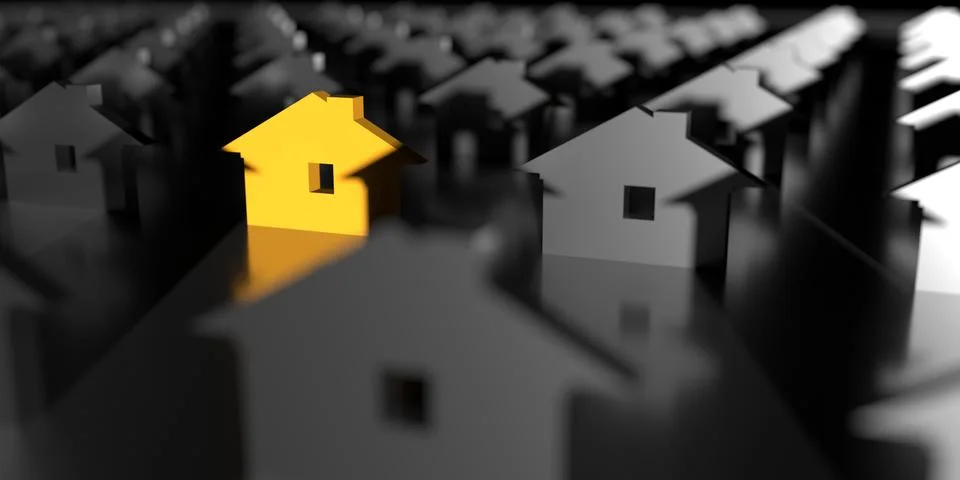 Real estate concept Stock Illustration