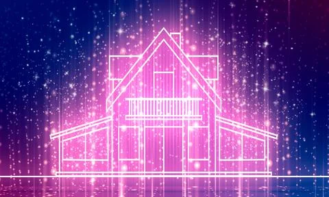 Real estate concept Stock Illustration