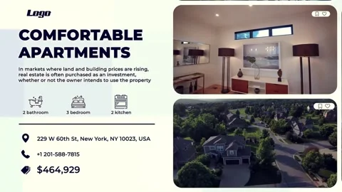 Real Estate Corporate 스톡 After Effects