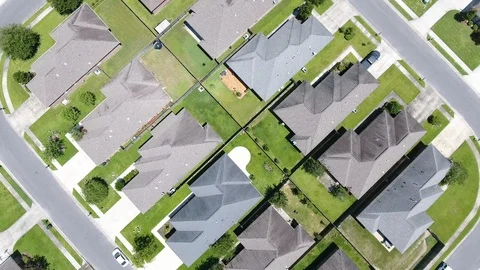 Real estate drone Video stock 111534474