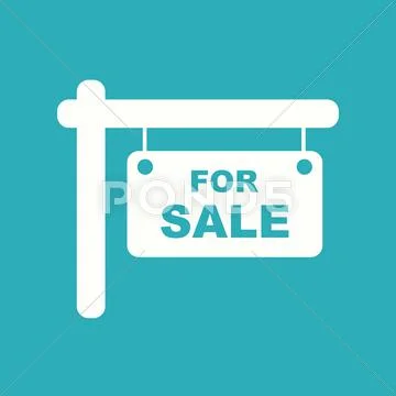 Real Estate Icon. Stock Illustration