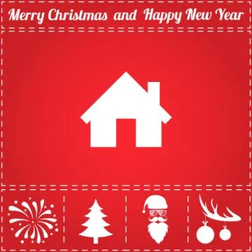 Real estate Icon Vector Stock Illustration