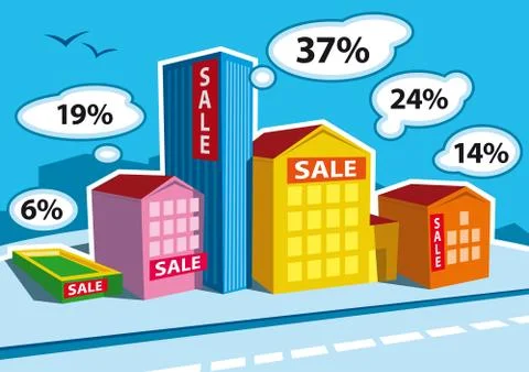 Real estate Stock Illustration