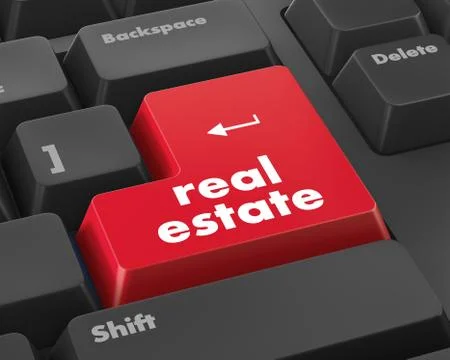 Real estate 库存插图
