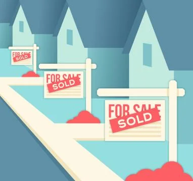 Real Estate Stock Illustration