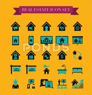 Real Estate Infographics. Stock Illustration