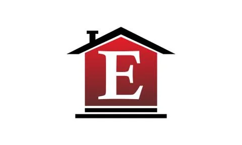 Real Estate Initial E Stock-Illustration