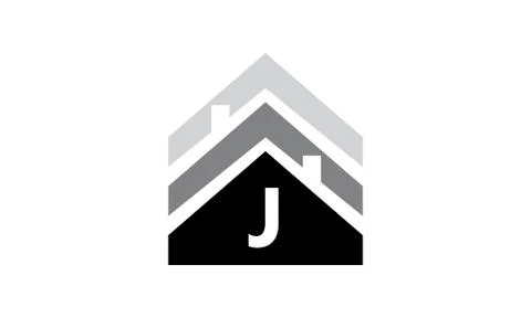 Real Estate Initial J Stock-Illustration
