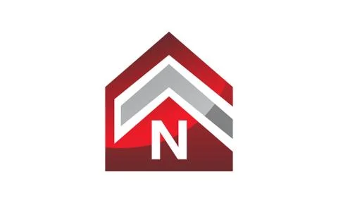 Real Estate Initial N Stock-Illustration