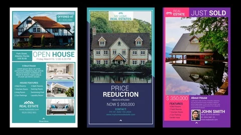 Real Estate Instagram Stories Modèle After Effects