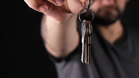 Real estate, keys Stock Footage 258282725