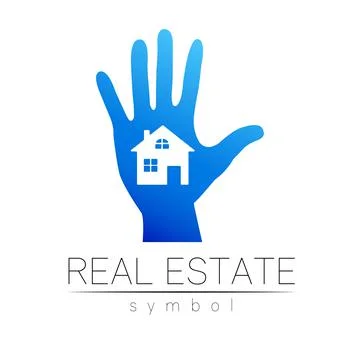 Real Estate Logo Design in Vector for real estateproperty industry House Symbol Stock Illustration