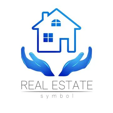 Real Estate Logo Design in Vector with Branding Elements for real estateproperty Illustrazione stock