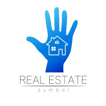 Real Estate Logo Design in Vector for real estateproperty industry House Symbol Stock Illustration