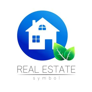 Real Estate Logo Design in Vector with Branding Elements for real estateproperty Stock Illustration
