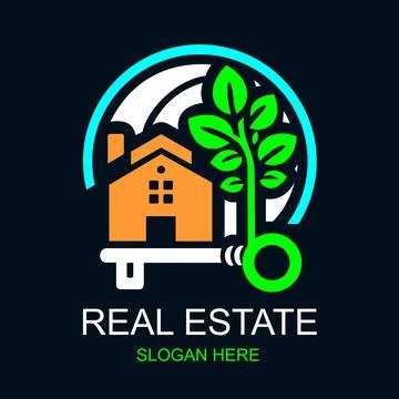 Real Estate Logo Design Vector 2 イラスト素材