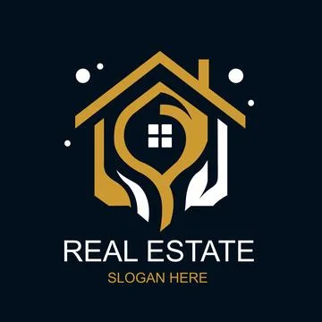 Real Estate Logo Design Vector 16 イラスト素材