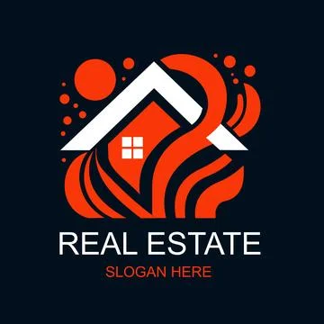 Real Estate Logo Design Vector 17 イラスト素材