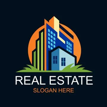 Real Estate Logo Design Vector 20 イラスト素材