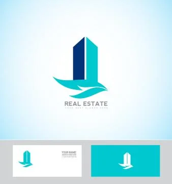 Real estate logo Illustrazione stock