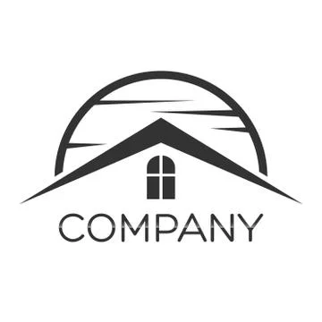 Real estate logo Stock Illustration