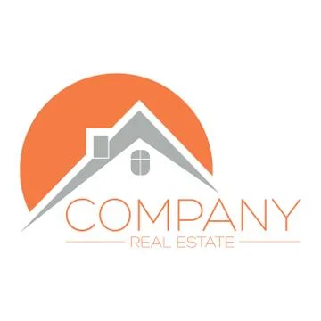 Real estate logo Stock Illustration