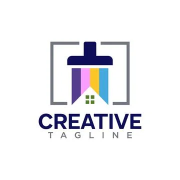 Real estate logo Stock Illustration