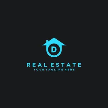 Real estate logo Stock Illustration