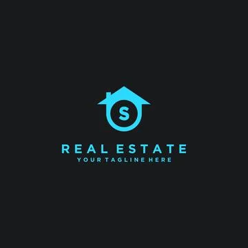 Real estate logo Stock Illustration