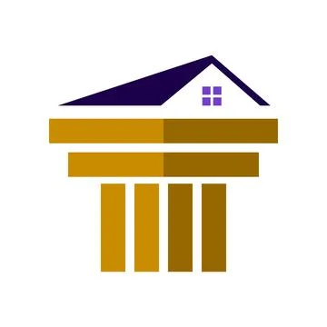 Real Estate logo Stock Illustration