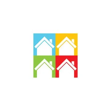 Real estate logo Stock Illustration