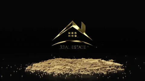 Real Estate Logo Reveal Stock After Effects