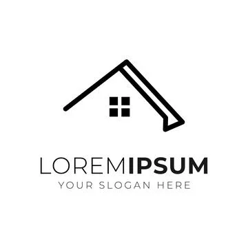 Real Estate logo template vector illustration Illustrazione stock