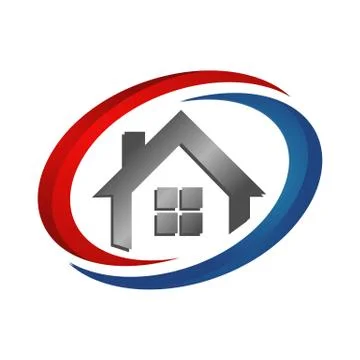 Real Estate logo vector design for property business and mortgage corporate Stock Illustration
