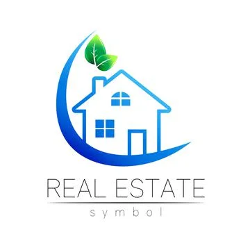 Real Estate Logo Vector Design with Branding Elements for Rent House and Logo イラスト素材