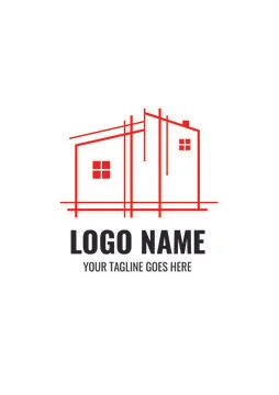 Real Estate Logo Vector Stock Illustration