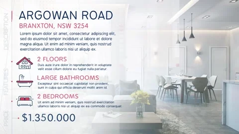 Real Estate Minimal Lines Stock After Effects