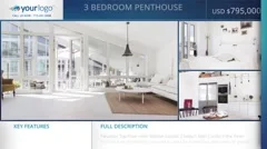 Real-Estate Multi Properties 1min Slideshow - After Effects Template Stock After Effects