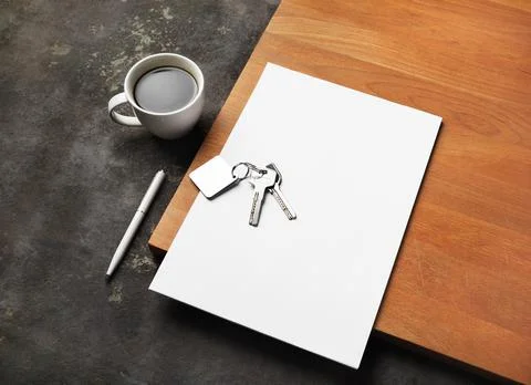 Real estate paperwork concept Stock Photos