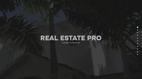 Real Estate Pro for After Effects 스톡 After Effects