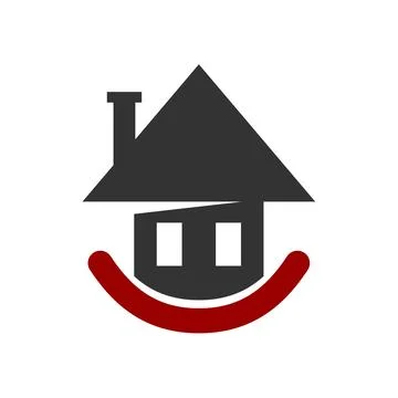 Real estate solution logo template Icon Illustration Brand Identity. Isolat.. Ilustración de archivo