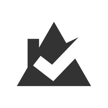 Real estate solution logo template Icon Illustration Brand Identity. Isolat.. Ilustración de archivo