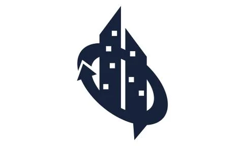 Real Estate Talk 스톡 일러스트