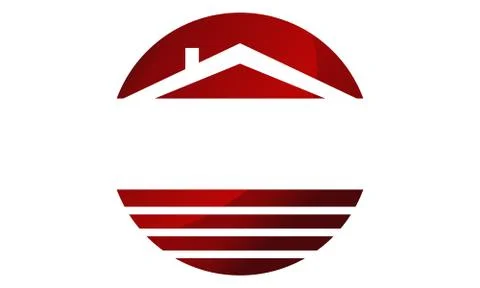 Real Estate Template Blank イラスト素材