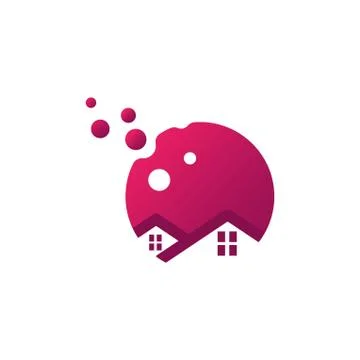 Real estate vector design template illustration Stock Illustration