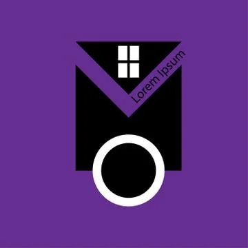 Real estate vector logo design template Stock Illustration