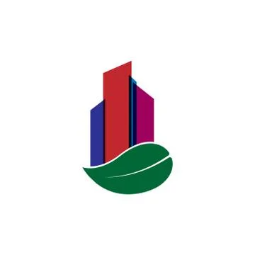 Real estate vector logo icon design template illustration 스톡 일러스트