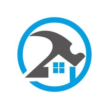 Real estate vector logo template, Building logo design, Logo for a property, Abs Stock Illustration