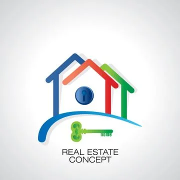 Real estates Stock Illustration
